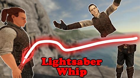 I Used A LIGHTSABER WHIP in Virtual Reality and ITS INSANE | Blade and ...