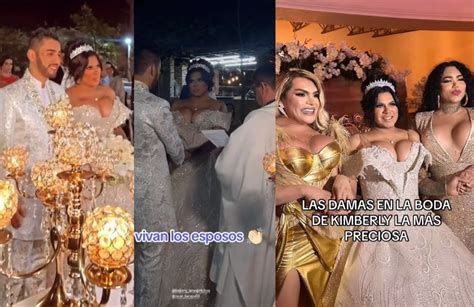 Así fue la boda de Kimberly La Más Preciosa de Las Perdidas