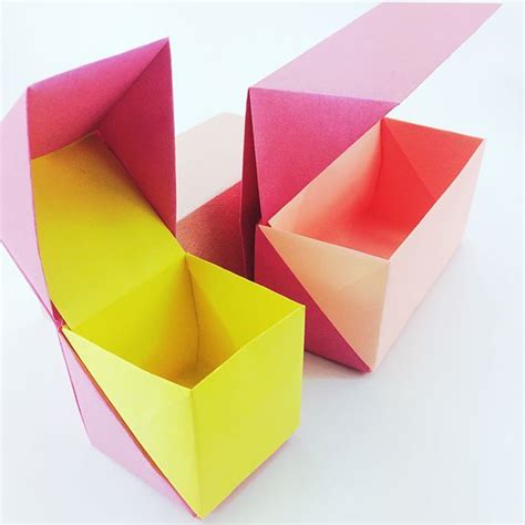 Origami Flip Top Box Instructions Artofit