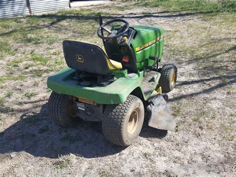 John Deere Lx178 Riding Lawn Mower Bigiron Auctions