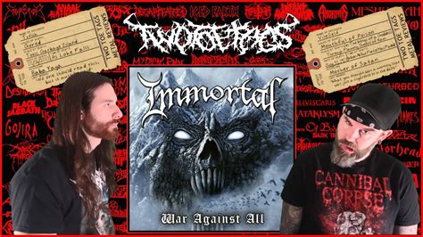 Immortal War Against All ALBUM REVIEW YouTube