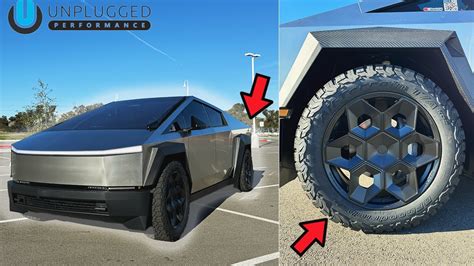 Worlds First 22” Rims On Cybertruck Largest Wheel Combo Yet