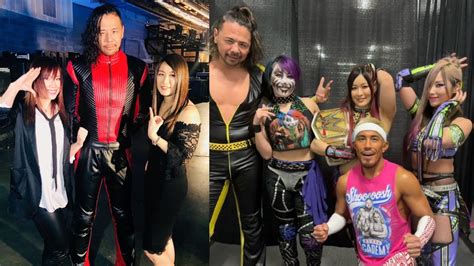 Asuka Shares Backstage Photo Along With Top Superstars Wwe News Youtube