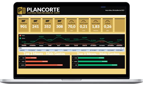 Planilha Controle De Corte De Gado Planilhas Vba