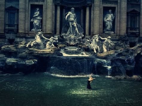 Anita Ekberg. La dolce vita | Favorite city, Trevi fountain, Rome