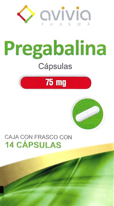 Dilopsan Pregabalina Avivia C 14 Tabs 75 Mg