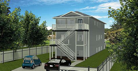 Triplex Plan 2012640 by Edesignsplans.ca