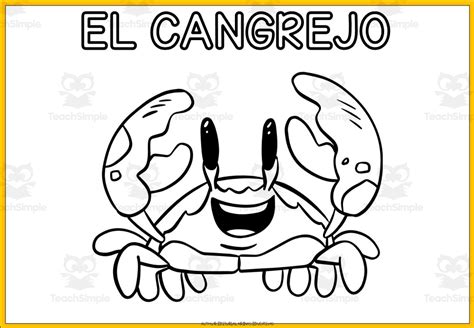 20 COLORING PAGES | Animals Themed IN SPANISH by Teach Simple