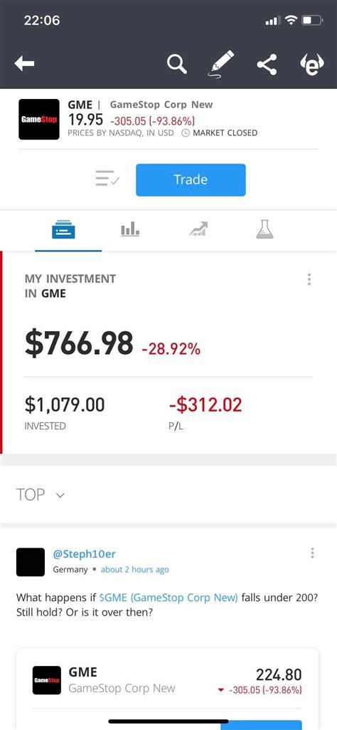 ETORO STOCK PRICE GLITCH 6 MINUTES AFTER CLOSING. PROOF OF MANIPULATION ...