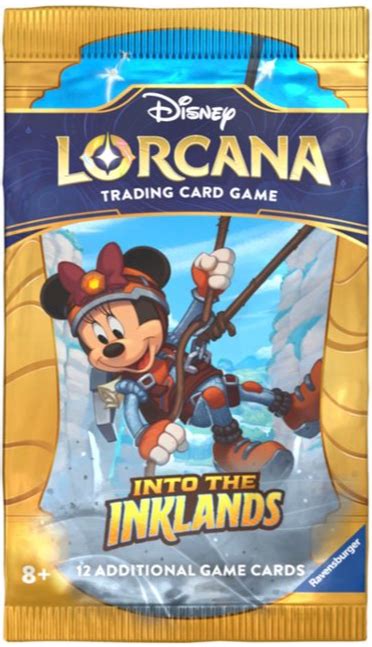 Disney Lorcana Into The Inklands Booster Pack One Random Pack