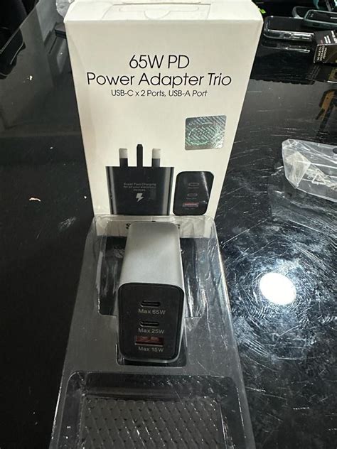 W Pd Power Trio Adapter Pd Port Usb C Usb A Port Super Fast