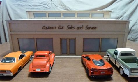 2 Model Choices 1-24 1-25 Scale Showroom/garage-rear Service - Etsy