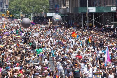 Worldpride Draws Record High Parade Attendees In Nyc