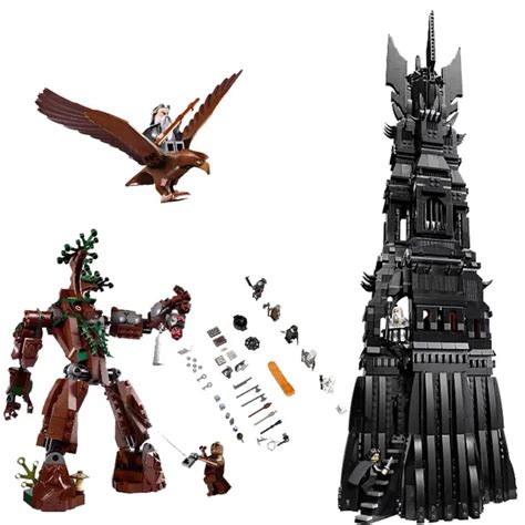 Block Lord Of The Rings 16010 The Tower Of Orthanc 2430pcs Building