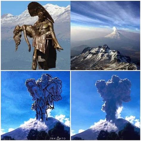 Popocatépetl e Iztaccíhuatl La gratitud es la memoria del corazón