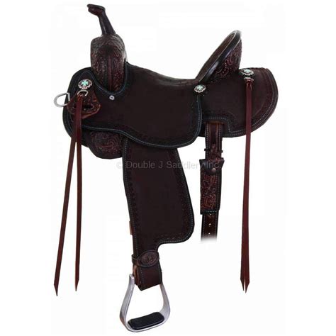 Sbp871 Pozzi Pro Barrel Racer Double J Saddlery