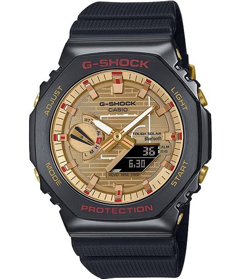 G Shock Mens Hachimuira Ana Digi Black Resin Strap Watch Dillards