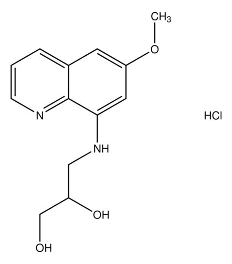 3 6 Methoxy 8 Quinolinyl Amino 1 2 Propanediol Hydrochloride