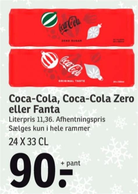 Coca Cola Zero Cola SPAR November 2023 Alle Tilbudsavis