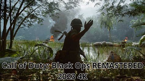 Call Of Duty Black Ops Remastered K Rt Gameplay Youtube