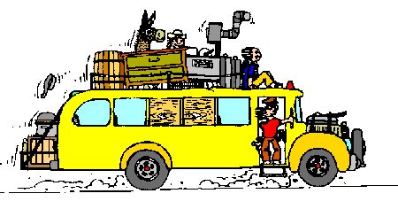 Bus Cartoon Gif - ClipArt Best