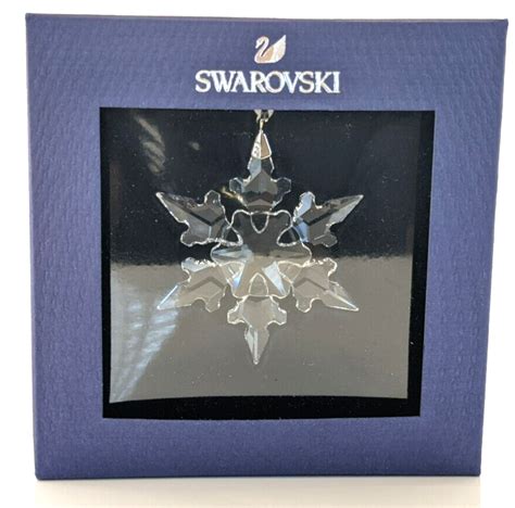 Swarovski Clear Crystal Star Ornament For Christmas 5511042 For Sale