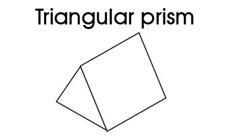 Trianglar Prism - 3D Shapes - Printable