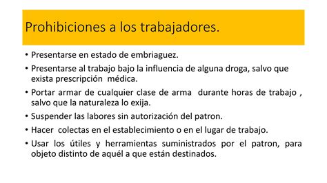 Obligaciones De Los Trabajadores Ppt