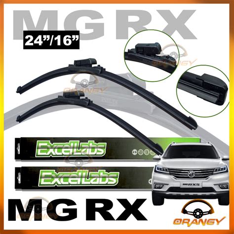 MG RX5 2018 To 2024 EXCELLABS PAIR Front Wiper Blade All Season Banana