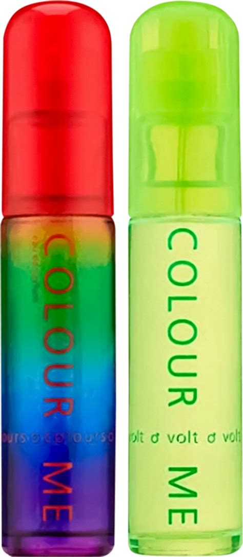 Kit Unissex Colour Me Colours 50ml E Neon Volt 50ml Eau De Parfum