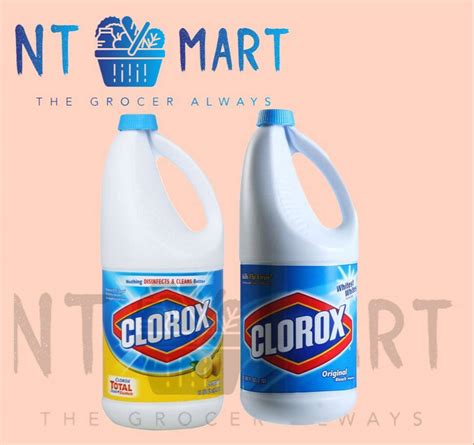 Clorox Bleach Lemon Original 2l Lazada