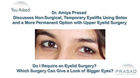 How To Get An Eyelid Lift Eyelift With Non Surgical Or Surgical