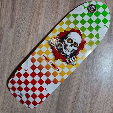 Tavola Skate Old School Powell Peralta 100 Reissue Og Ripper Checker