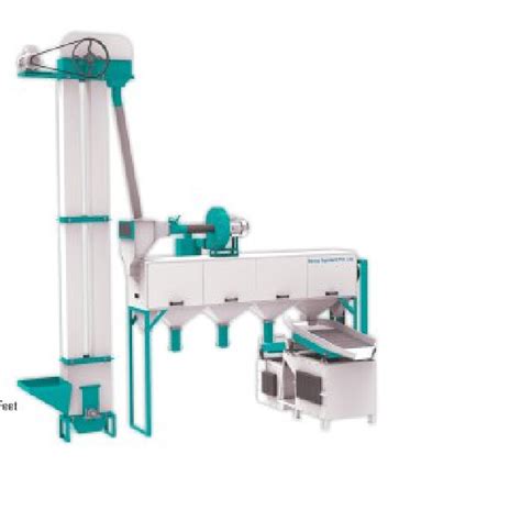 Powder Coated Fully Automatic Grain Cleaning Machine In Rajkot Samay