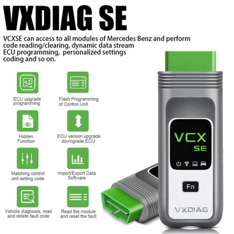 Wifi Vxdiag Vcx Se Diagnostic Programming Tool For Benz With V