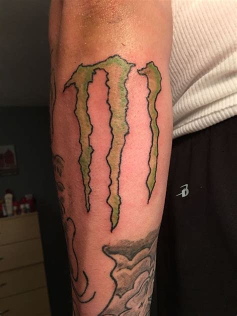 Monster Energy Tattoo For Girls