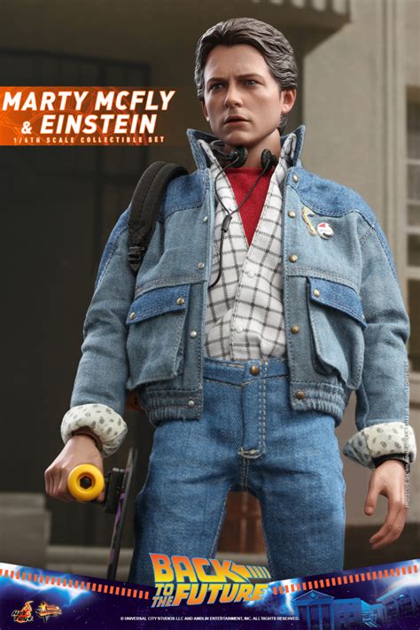 Hot Toys MMS 回到未來馬蒂麥佛萊愛因斯坦Marty McFly and Einstein 比例收藏套組