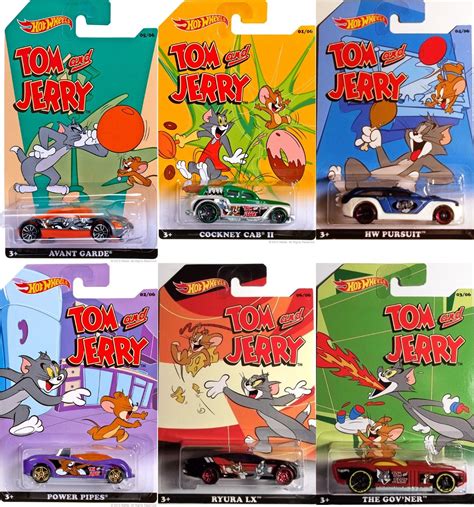 Buy Hot Wheels Tom And Jerry Exclusive Series Complete Set Of