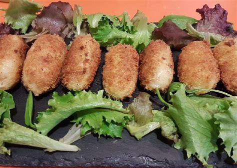 Croquetas Con Restos De Pollo Asado Receta De Carmen Navarro Izquierdo