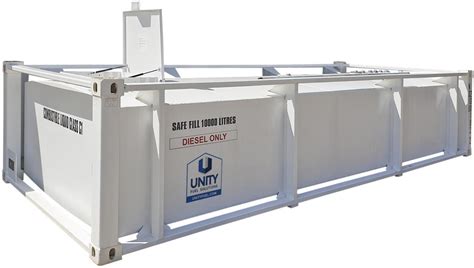 10,000 Litre Double Wall Fuel Storage Tank | Diesel or Gasoline