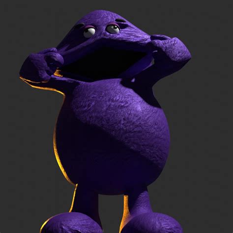 Made Grimace as a Mascot-Horror Character : r/3Dmodeling