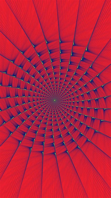 Abstract Red and Blue Background with Lines