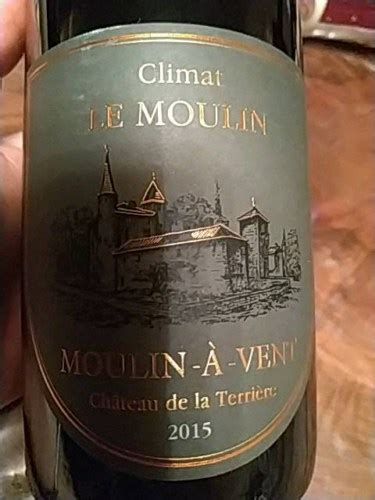 Ch Teau De La Terri Re Climat Le Moulin Moulin Vent Vivino Us