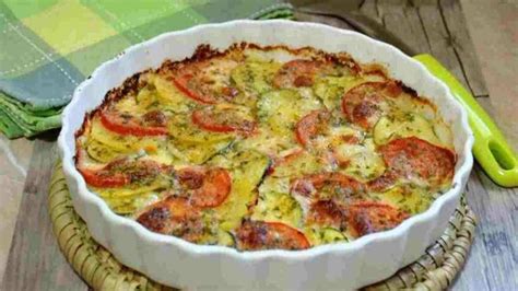 Courgettes Pommes De Terre Et Tomates Gratin Es Simples Et Uniques