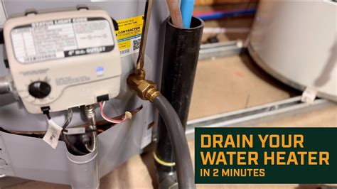 Diy Guide Drain Your Water Heater In 2 Minutes Increase Efficiency