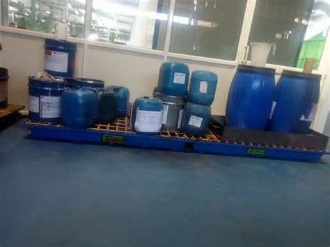 Ercon Grey Oil Spill Containment Tray Pallets, Capacity: 100LTR at Rs 11200 in Pune