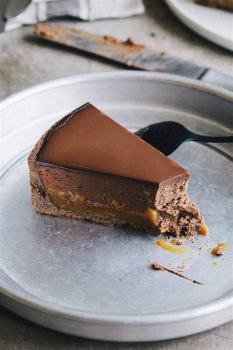 Chestnut Caramel Chocolate Tart (GF) | Jernej Kitchen