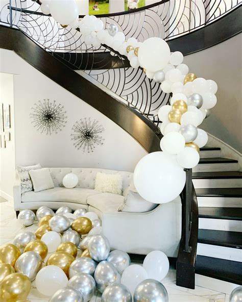 Black gold and silver balloons – Artofit