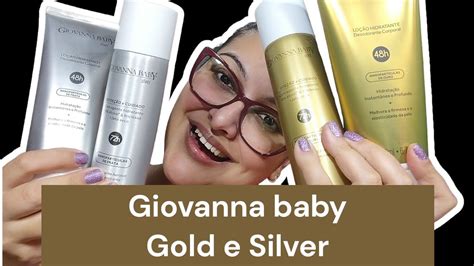 Lan Amentos Giovanna Baby Gold E Silver Youtube