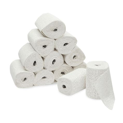 Pack Plaster Cloth Rolls For Belly Casting Sculptures Masks Art